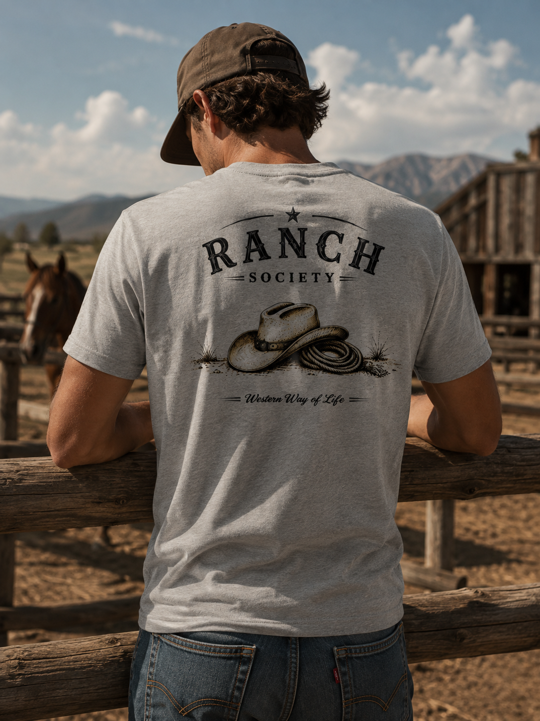 Cowboy Hat - Bio Baumwoll T-shirt