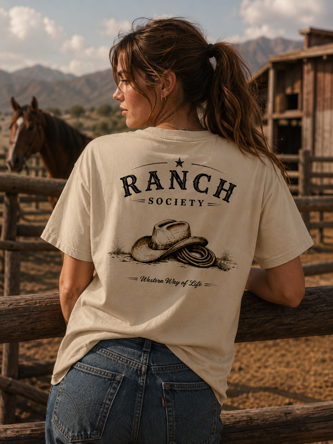 Cowboy Hat - Bio Baumwoll T-shirt
