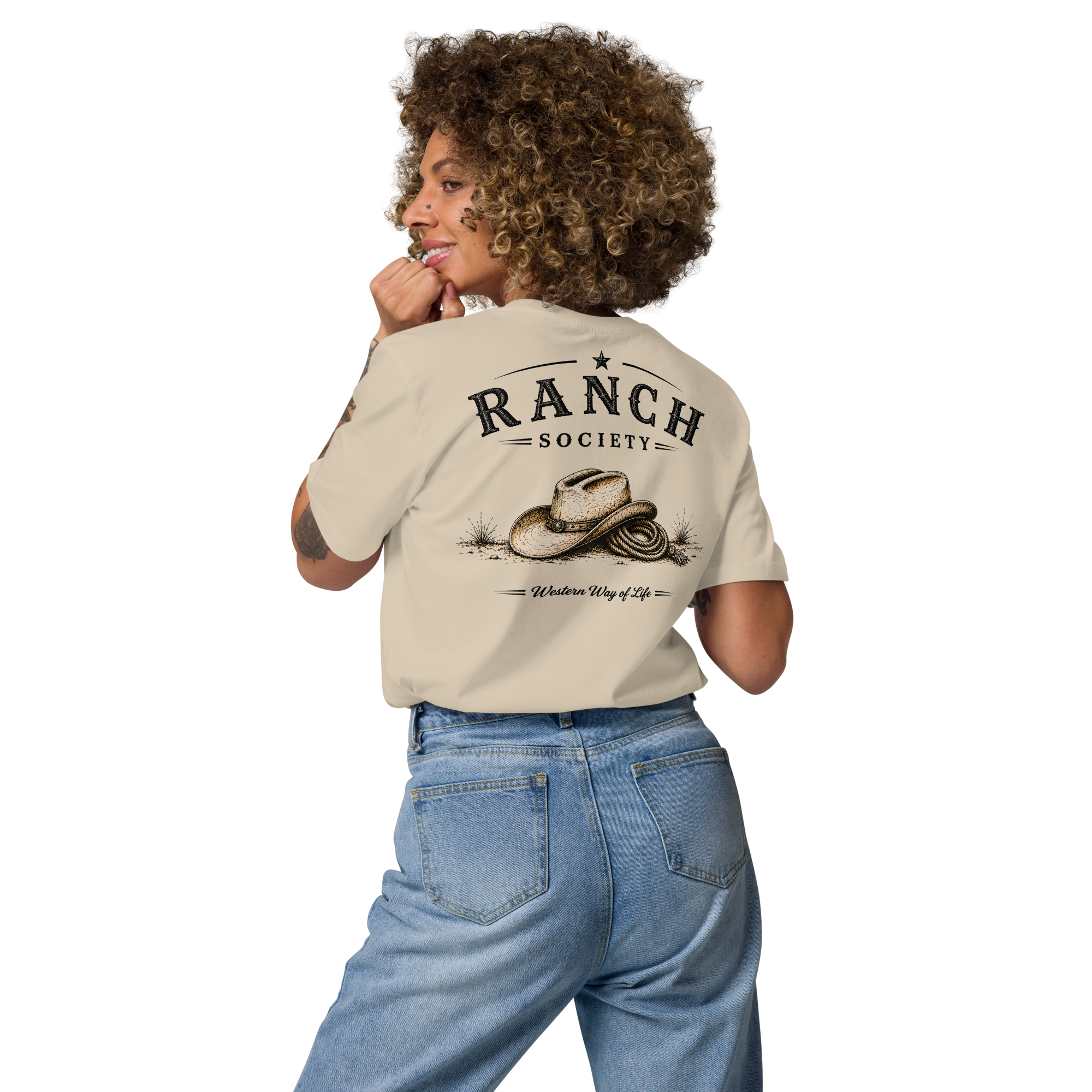 Cowboy Hat - Organic Cotton T-shirt