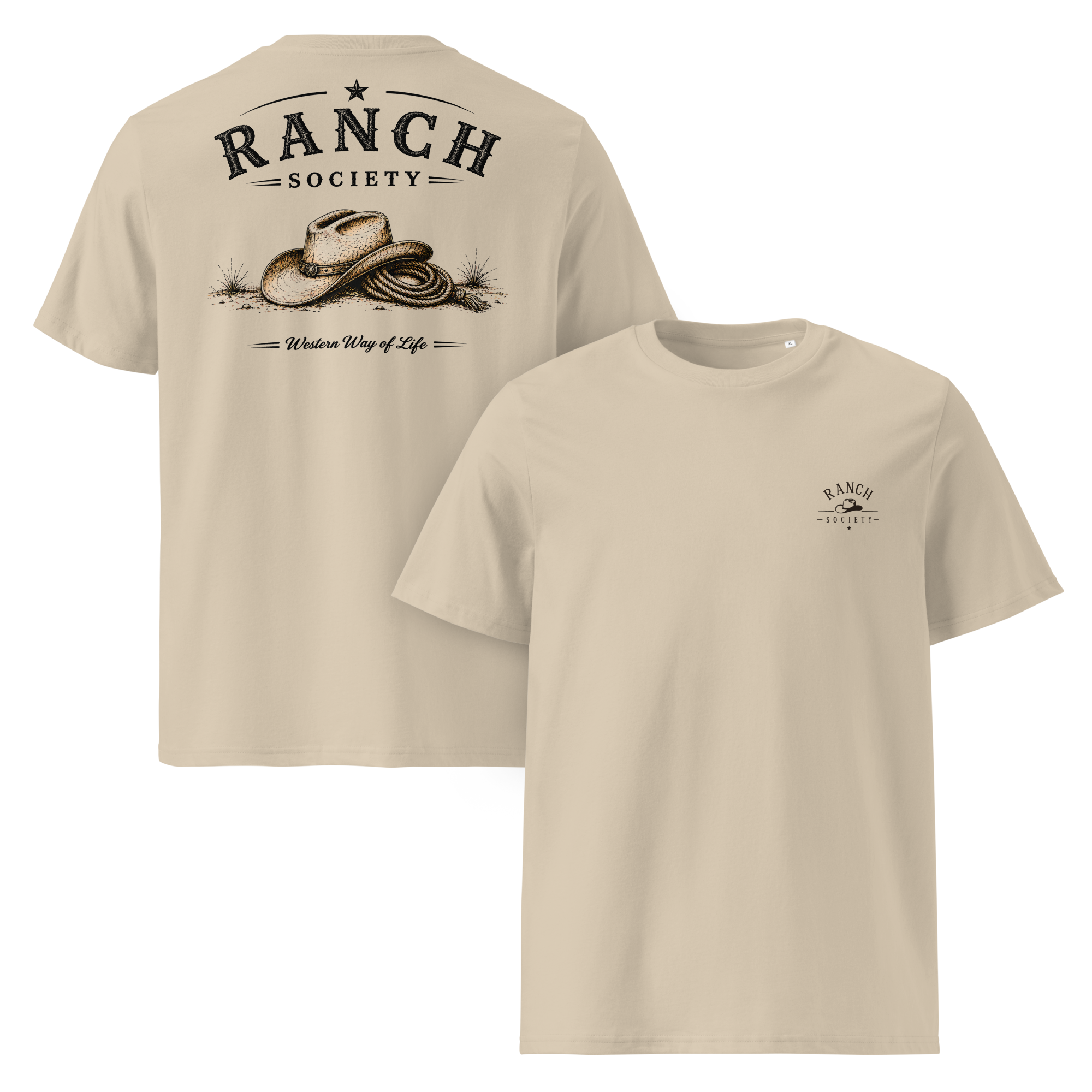 Cowboy Hat - Organic Cotton T-shirt