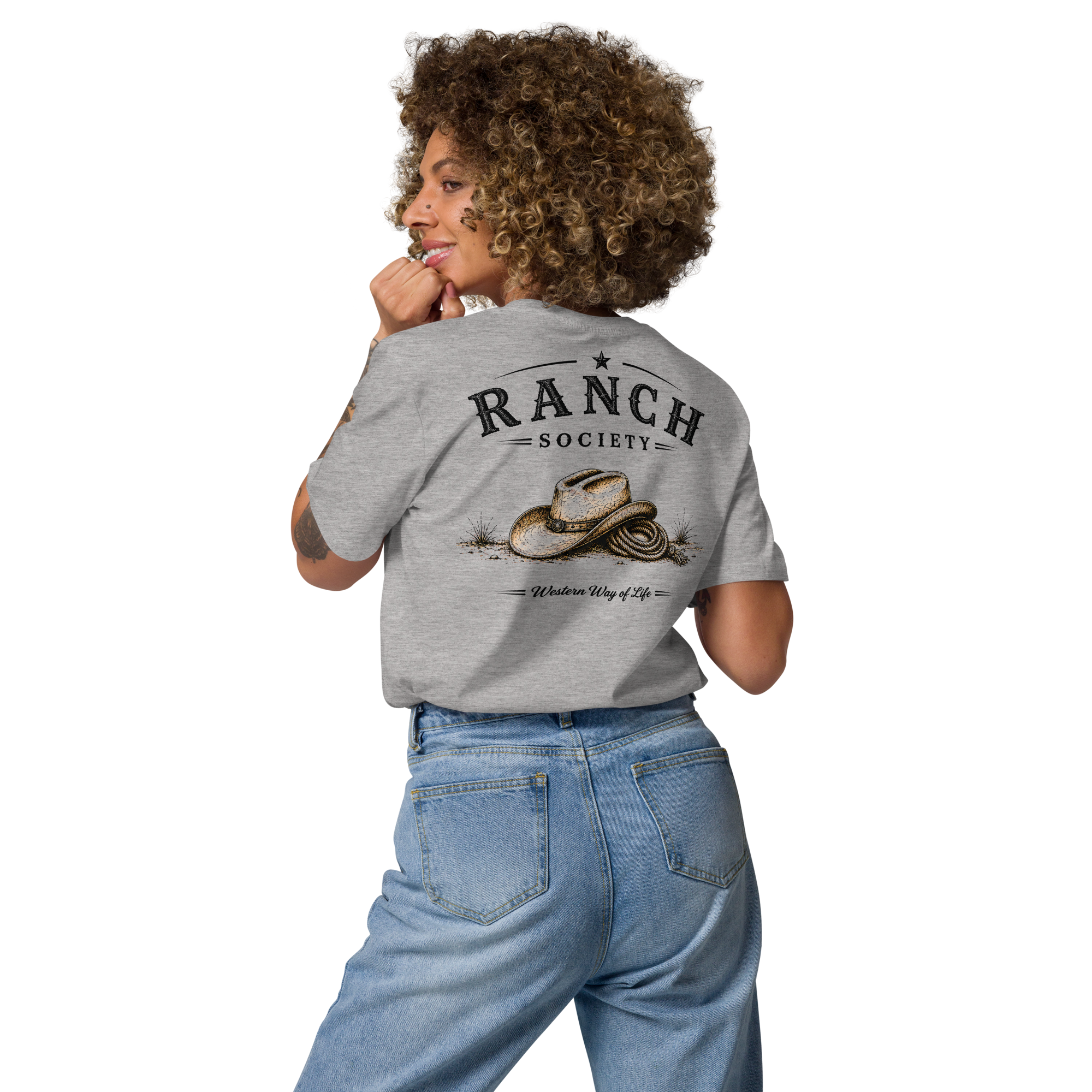 Cowboy Hat - Organic Cotton T-shirt