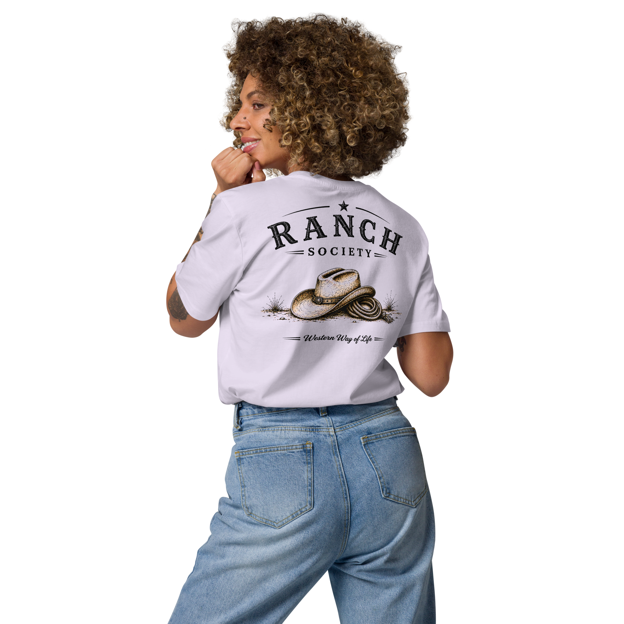 Cowboy Hat - Organic Cotton T-shirt