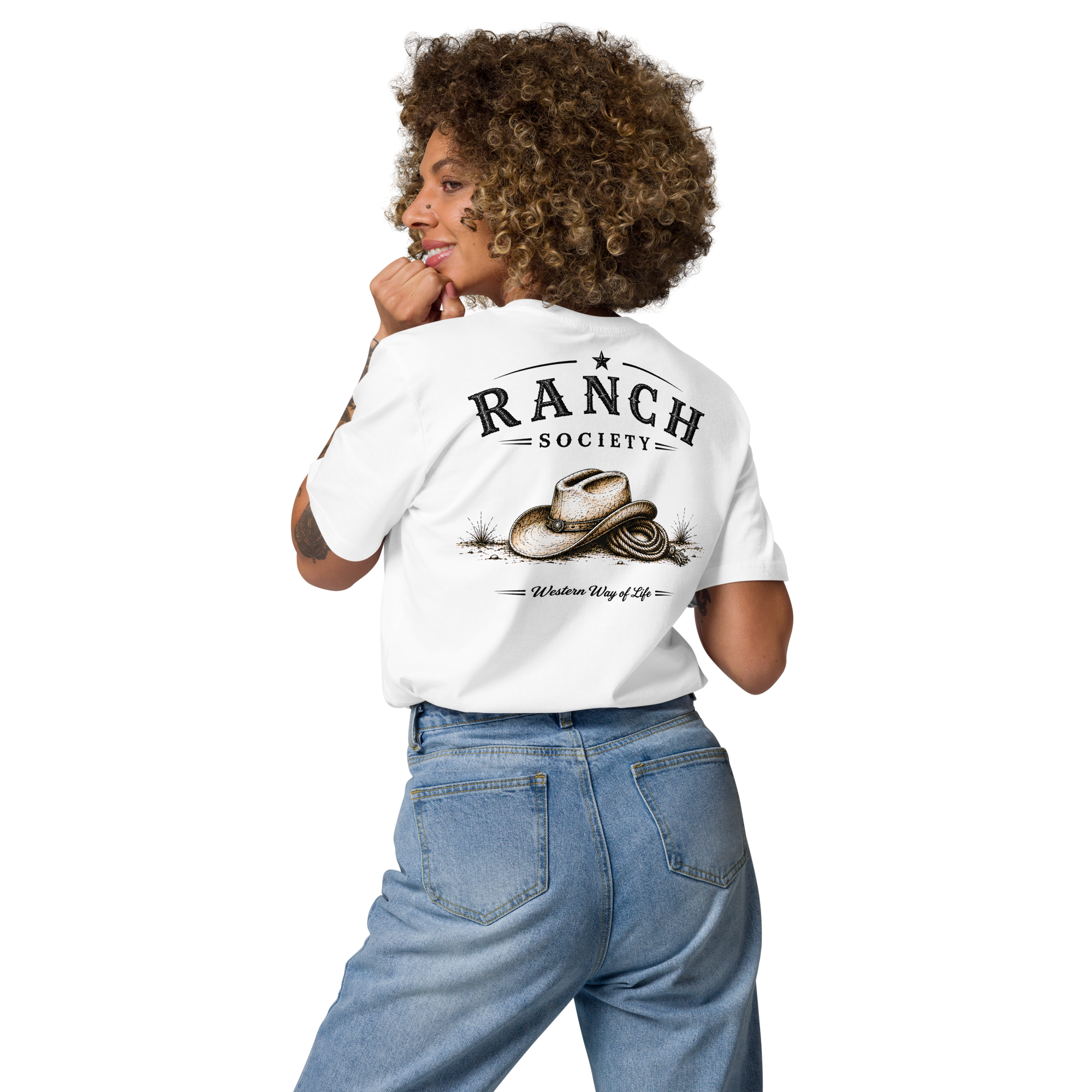 Cowboy Hat - Organic Cotton T-shirt