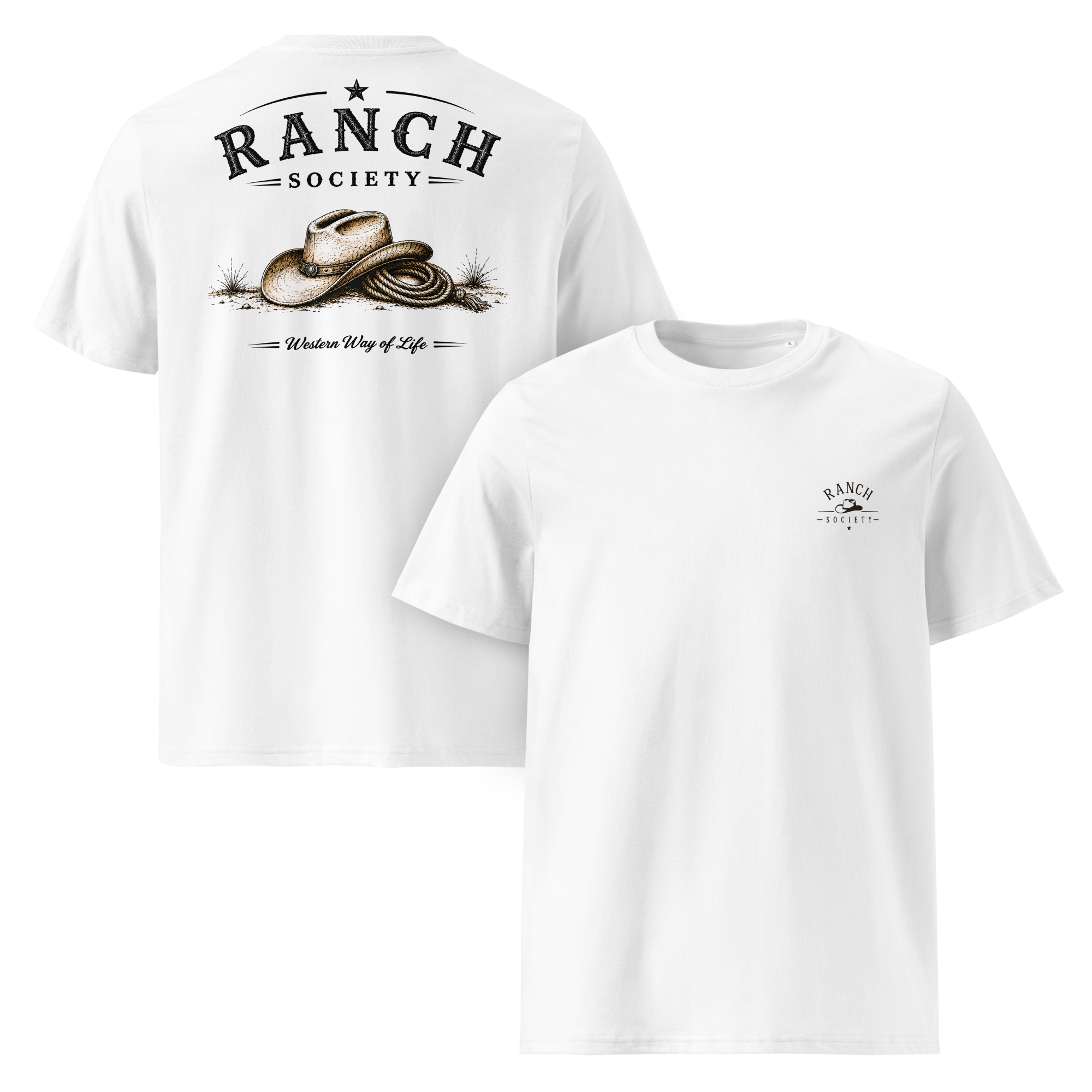 Cowboy Hat - Organic Cotton T-shirt